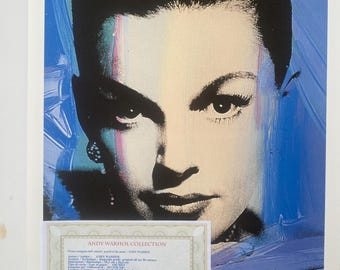 アンディ・ウォーホル「ジョン・レノン」リトグラフ、証明書、サイン