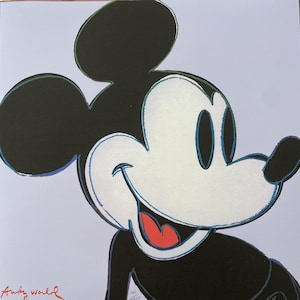 Mickey lithograph - Etsy 日本