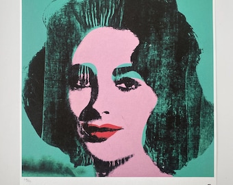 アンディ・ウォーホル「ジョン・レノン」リトグラフ、証明書、サイン