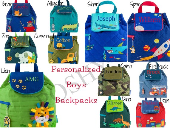 embroidered kids backpack