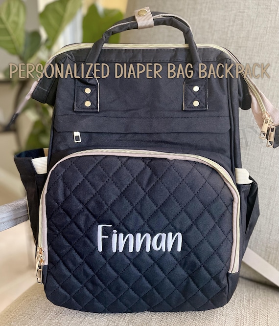 Diaper Bag, Nappy, Baby Bag, Backpack, Personalized, Name, Monogram, Baby Shower Gift