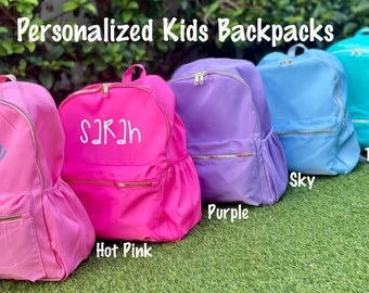 Personalized backpack Back to school Custom backpack Personalized Gifts gifts for kids bookbags personalized school bags Trendy backpack