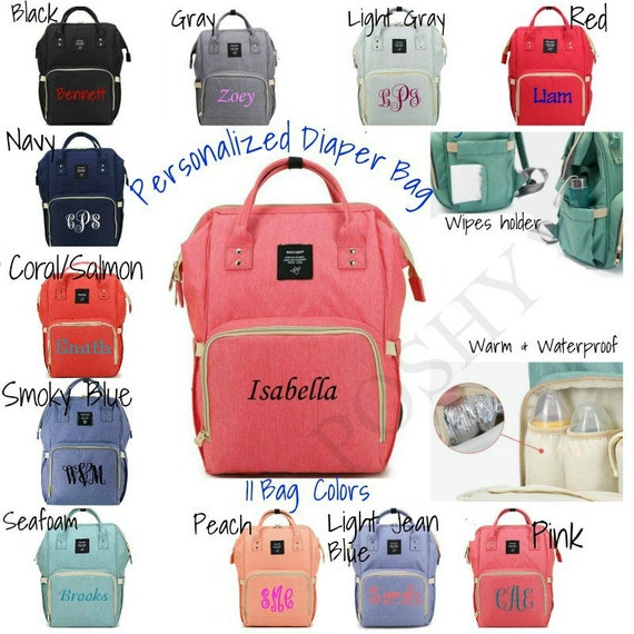 etsy diaper bag backpack