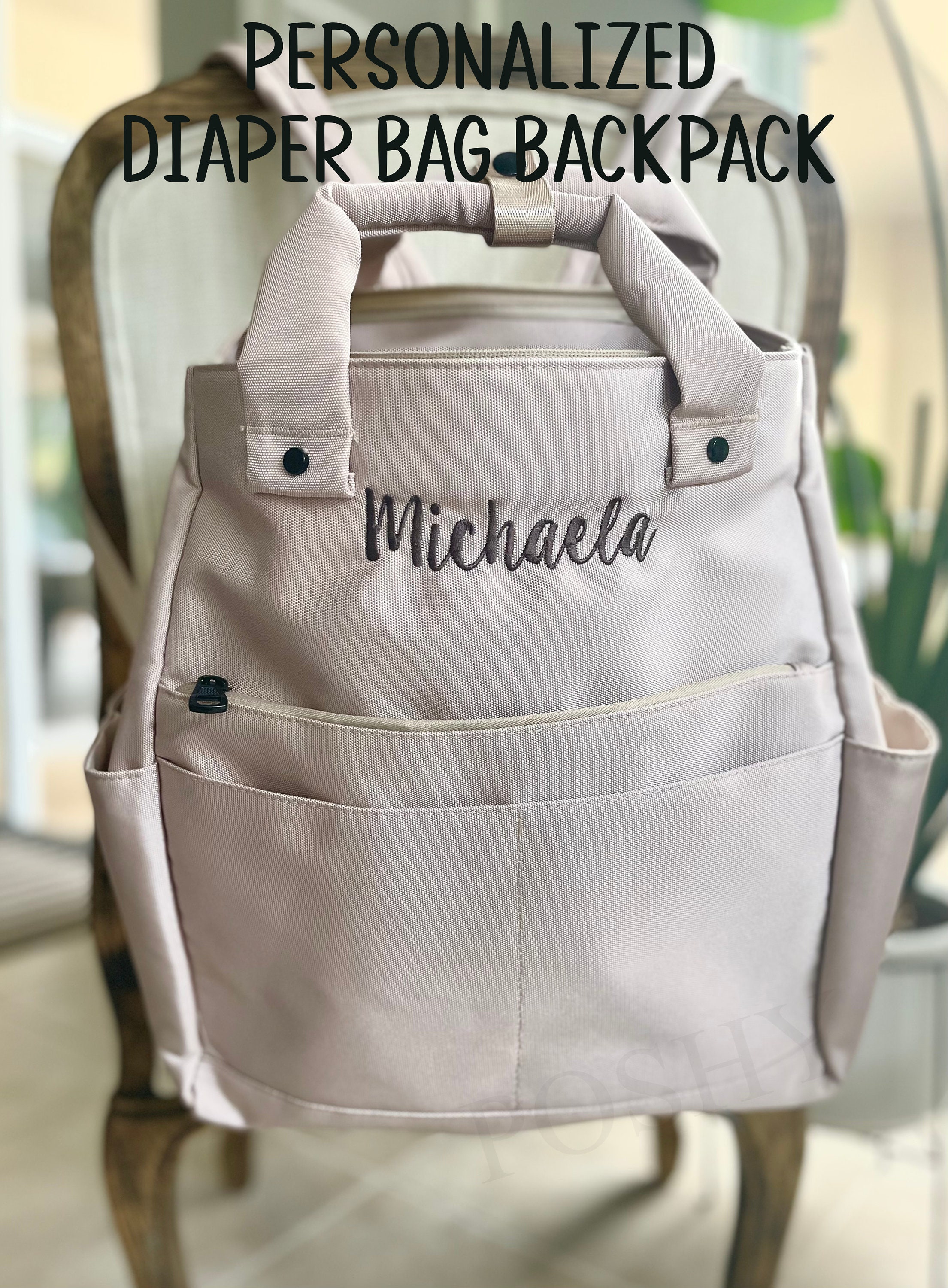 Diaper Bag, Baby Backpack, Baby Shower gift, Gift for New Mom, Hospital bag, Stroller bag, Chic Diaper bag, Baby Gift
