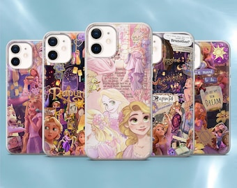Pink Princess Phone Case Cute Disney Cover for iPhone 17Pro, 17e, 16Pro, 15, 14, 13, 12, Samsung S26, S25, S24, A56, A17, A16, Pixel 10A, 9A