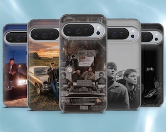 Supernatural Phone Case Wayward Brothers Cover for Google Pixel 10, 10Pro, 9, 9A, 9Pro, 8, 7, Samsung A56, S26, S25, A16, iPhone 17Pro, 17