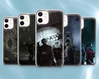 Resident Evil Phone Case Gaming Cover for iPhone 17Pro, 17e, 16Pro, 15, 14, 13, 12, Samsung S26, S25, S24, A56, A16, Pixel 10A, 9A