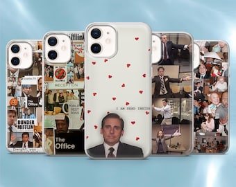 The Office Phone Case Funny Nostalgic Cover for iPhone 17Pro, 17e, 16Pro, 15, 14, 13, 12, Samsung S26, S25, S24, A56, A16, Pixel 10A, 9A