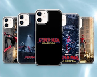 Spiderman Trailer Phone Case Brand New Day Cover for iPhone 17Pro, 17e, 16Pro, 15, 14, 13, 12, Samsung S26, S25, S24, A56, A16, Pixel 10A, 9