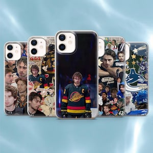 Quinn Hughes Phone Case Cute Hockey Cover for iPhone 17Pro, 17e, 16Pro, 15, 14, 13, 12, Samsung S26, S25, S24, A56, A16, Pixel 10A, 9A