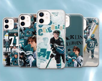 Macklin Celebrini Phone Case Cute Hockey Cover for iPhone 17Pro, 17e, 16Pro, 15, 14, 13, 12, Samsung S26, S25, S24, A56, A16, Pixel 10A, 9A