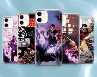 Wonderman Phone Case Marvel Cover for iPhone 17Pro, 17e, 16Pro, 15, 14, 13, 12, Samsung S26, S25, S24, A56, A16, Pixel 10A, 9A