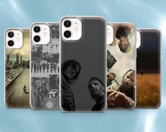 The Walking dead Phone Case Retro Cover for iPhone 17Pro, 17e, 16Pro, 15, 14, 13, 12, Samsung S26, S25, S24, A56, A16, Pixel 10A, 9A