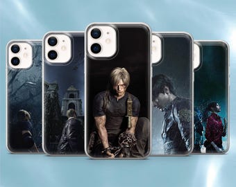 Resident Evil 2 Phone Case Gaming Cover for iPhone 17Pro, 17e, 16Pro, 15, 14, 13, 12, Samsung S26, S25, S24, A56, A16, Pixel 10A, 9A