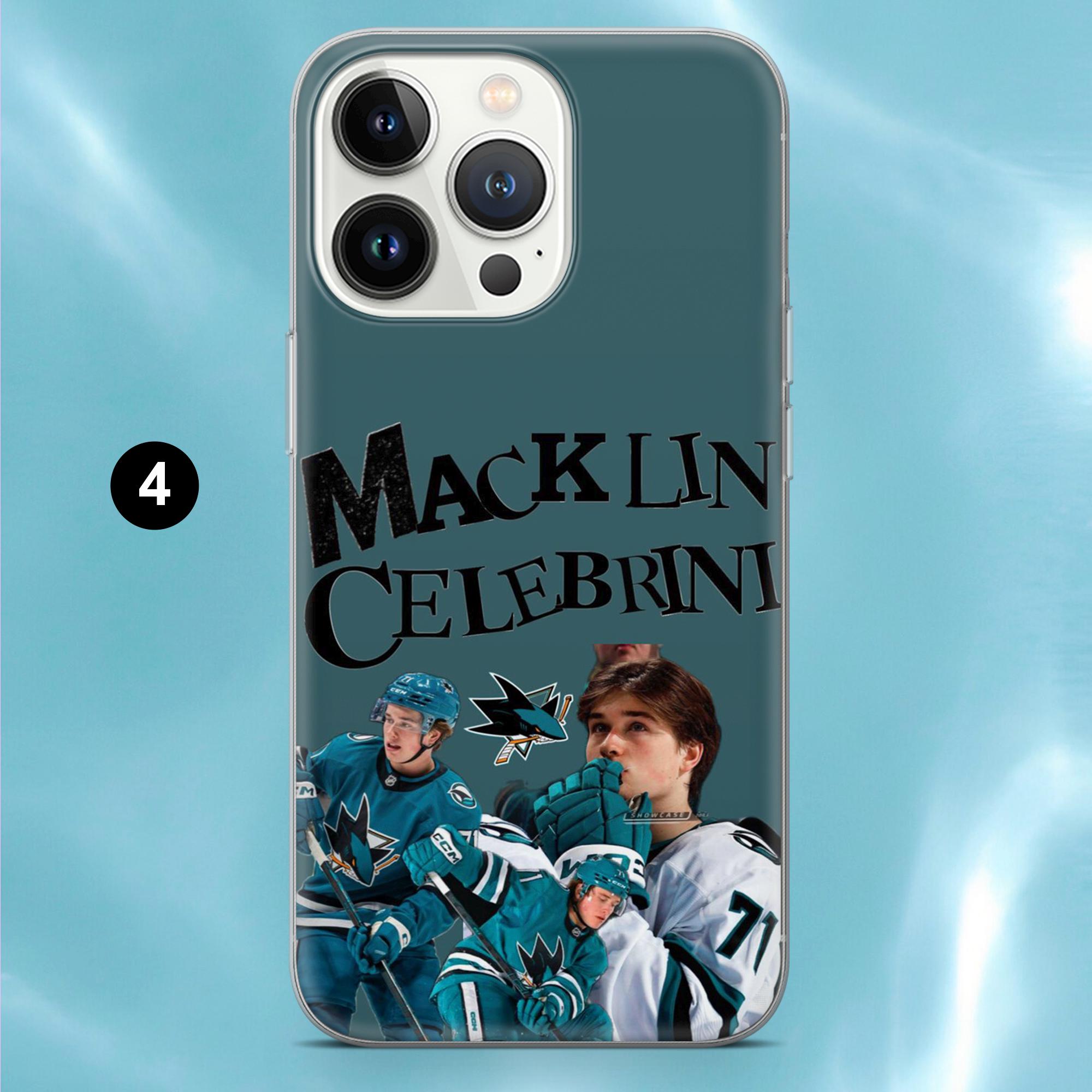 Macklin Celebrini Phone Case Cute Hockey Cover for iPhone 17pro