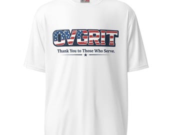 Vaterländisches T-Shirt | Vielen Dank an diejenigen, die dienen | Militärische Wertschätzung | OVGRIT Bekleidung