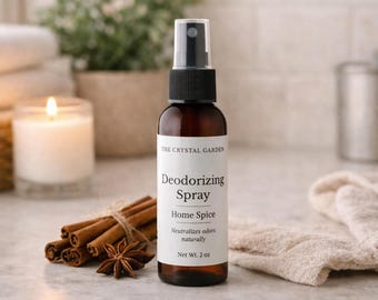 Home Spice Deodorizing Spray, Natural Odor Eliminator, Orange Clove Cinnamon Spray, Trash Can Spray, Bathroom Spray