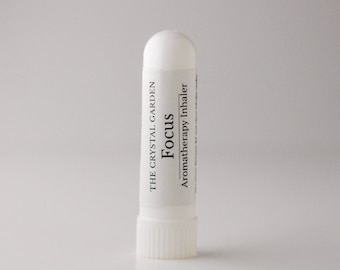 Focus Aromatherapy Inhaler – Essential Oil Inhaler – Pocket Inhaler – Aromatherapy – Study Aid – Travel Inhaler