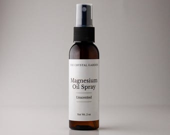 Magnesium Oil Spray – Magnesium Body Spray – Plant Based Body Care – Topical Magnesium
