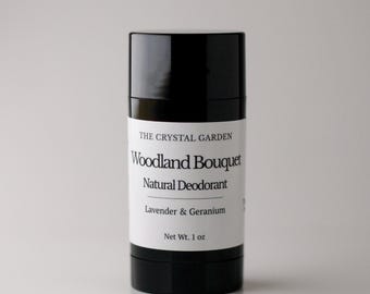 Woodland Bouquet Natural Deodorant – Aluminum Free – Plant Based – Floral Deodorant – Essential Oils