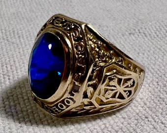 Vintage 10k St. Peters High School Class Ring Women's 1941