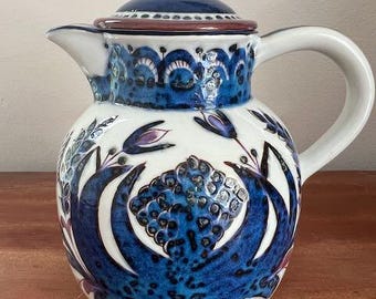 Royal Copenhagen Tenera Pitcher Jug Berte Jessen Alumina MCM Signed