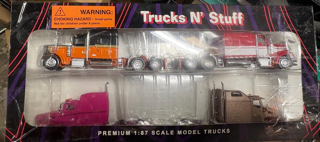 Rare Trucks N Stuff 1/87 Scale Toy Truck Set of 4 - Etsy
