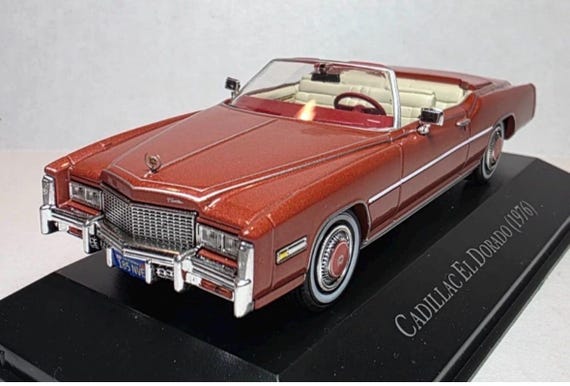 ミニカー Cadillac Eldorado Convertible 1/21.5 1976 Cadillac Eldorado Toy Replica - Etsy