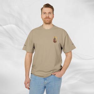 Our Lady of Guadalupe Embroidered T-Shirt, Virgin Mary Religious Tee, Catholic Gift, Faith-Based Apparel, Christian Spiritual Shirt