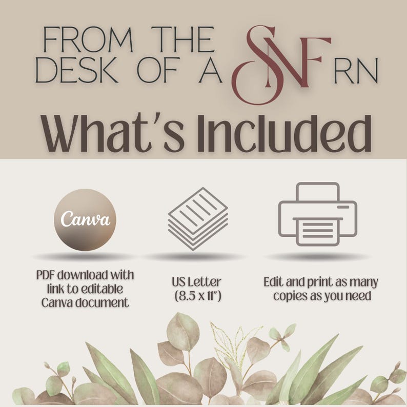 Editable SNF Admission Intake Form Template - Etsy