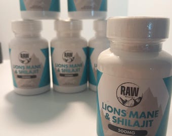 Lions Mane & Shilajit-capsules – Veganistisch supplement voor hersenondersteuning