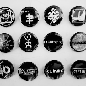 Música industrial/ruido. Clavijas: 25 mm, Bobina, Psychic TV, Throbbing Gristle, Einsturzende Neubauten, Current 93, Nurse With Wound, The Klinik.