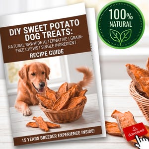 Sweet Potato Dog Treats: Natural Rawhide Alternative & Grain Free Chews  Single Ingredient pdf