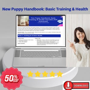 Nieuw puppyhandboek: basisgids voor training en gedrag | Checklist puppygezondheid pdf | Essentiële hondenverzorging