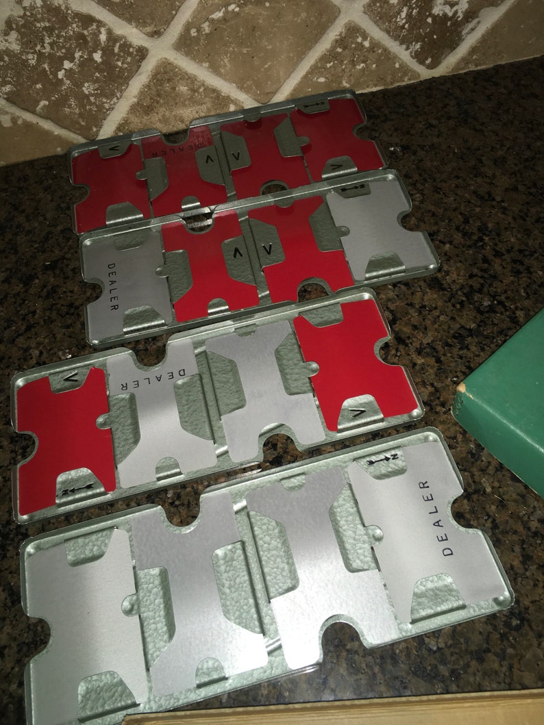 Vintage bridge card holders 2 sets in original boxes Etsy