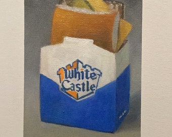 White Castle - Original Oil Painting