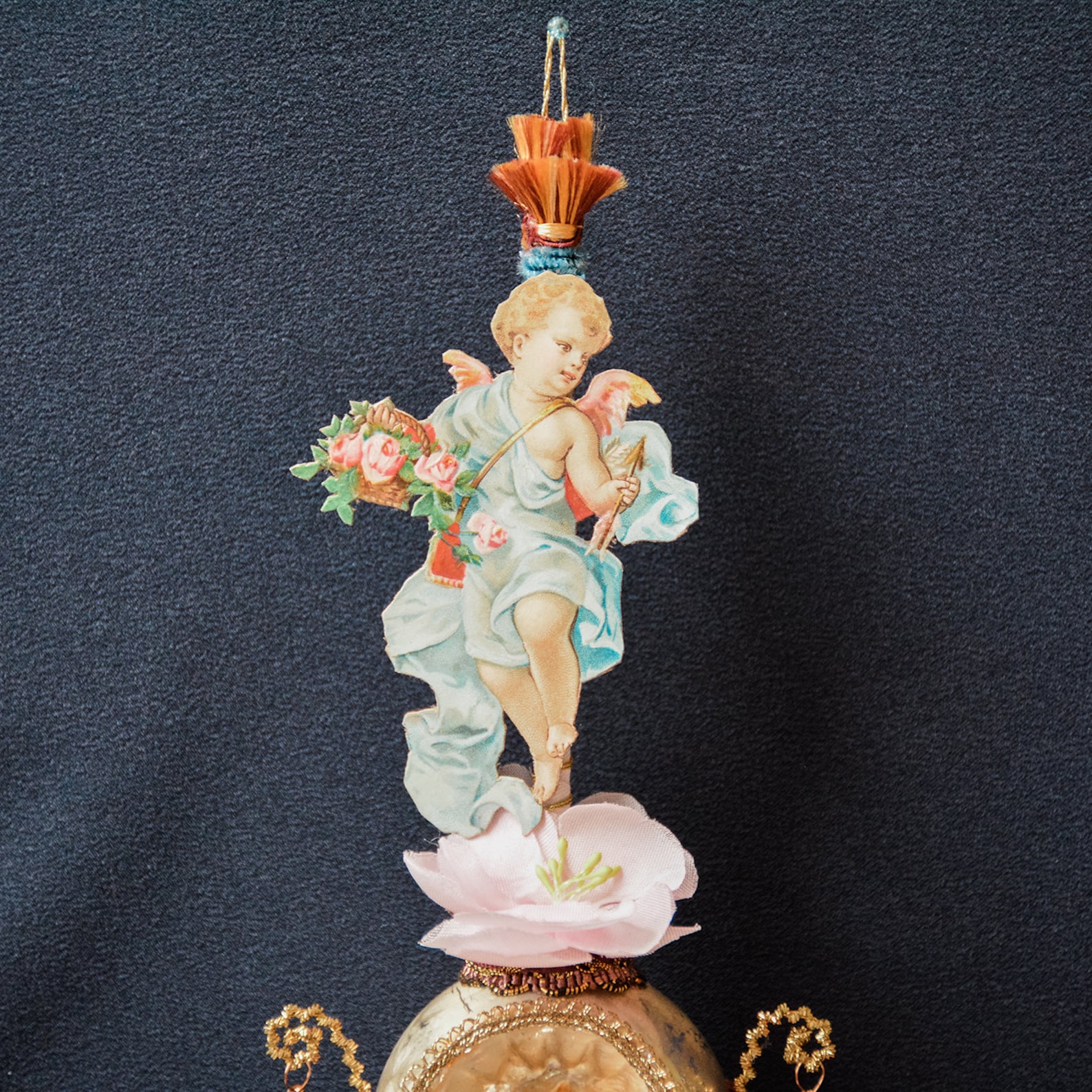Victorian Christmas Ornament Angel Ornament Victorian - Etsy