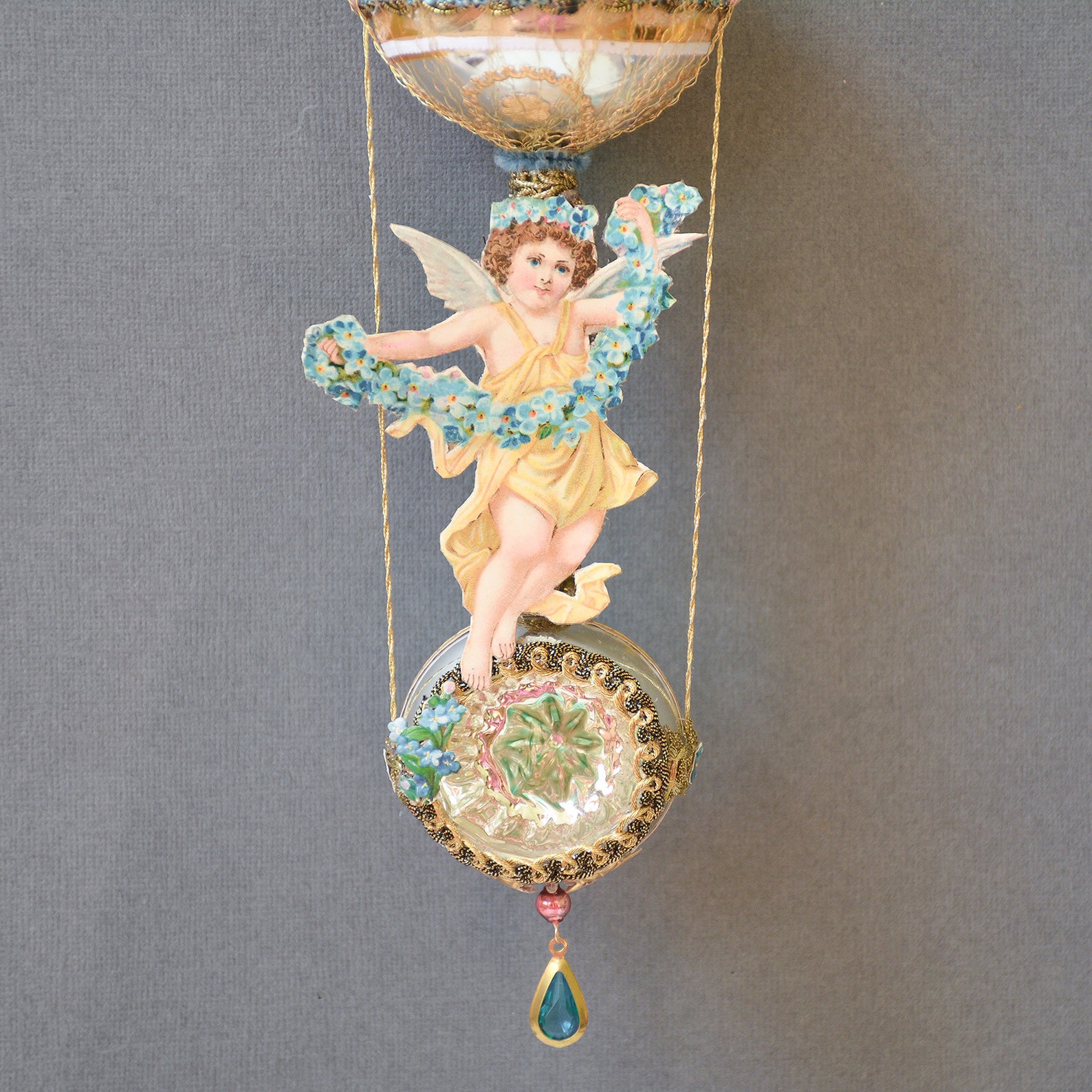 Victorian christmas ornament angel ornament victorian Etsy