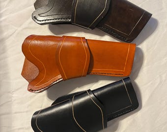 Handgefertigtes Westernholster aus Leder für Revolver