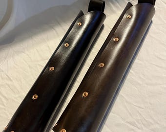 Schokoladen Leder Schweißer Rutenhalter