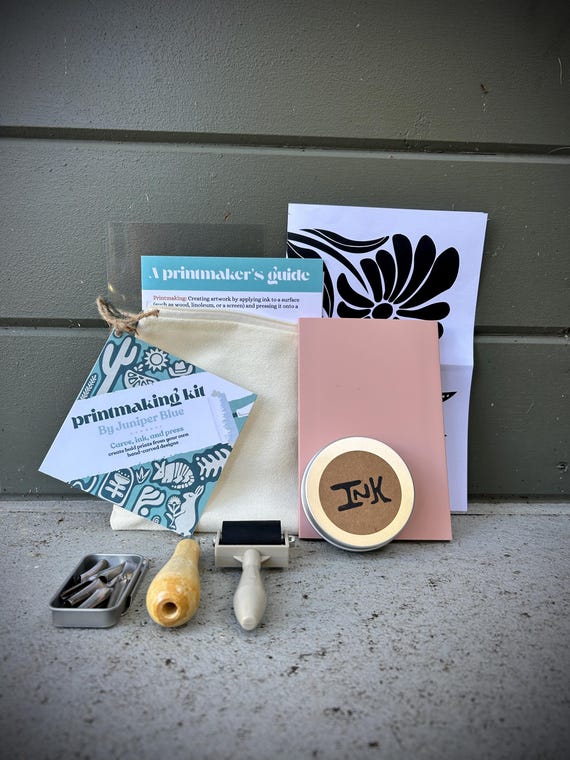 Mini Printmaking Kits - Linoleum Carving!