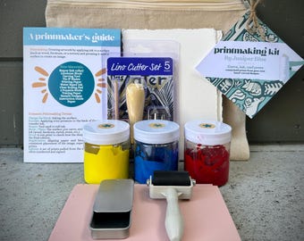 Printmaking Kits - Linoleum Carving!