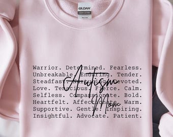 Autism Mom Warrior DTF Transfer, Neurodiversity Advocacy Print