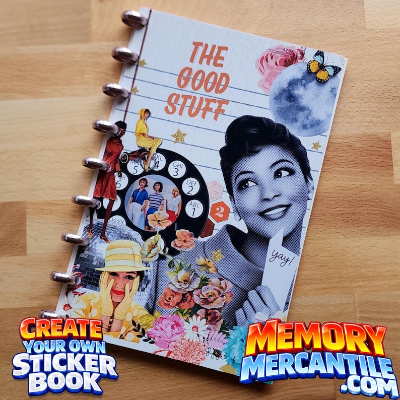 Borderless 80s Nostalgia Sticker Sheet – Retro Toys, Snacks & Childhood Favorites, Glossy Vinyl image 6