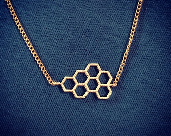 Honey Comb Necklace
