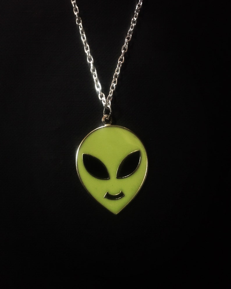 Alien Head Necklace