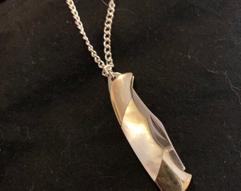 Pearl Handle Knife Necklace