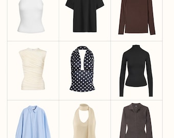 Digital Wardrobe Planner | Outfit Organizer, Style Journal (GoodNotes / iPad)