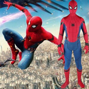 New Homecoming Spiderman Jumpsuit Spider-Man Cosplay Costume For Adult/Kids lot 