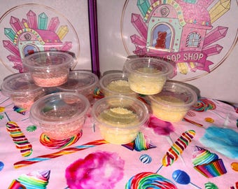 Polvo ácido de frutas para añadir a los dulces.